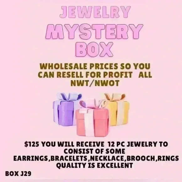 JEWELRY MYSTERY BOX  GREAT FOR RESELLING NWT & NWOT - Picture 1 of 1
